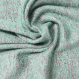 Light Green Marl Chunky Knit, Viscose-Poly