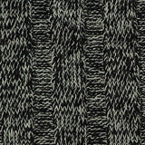 Black Marl Rib Knit, Poly-Viscose — texture