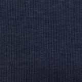 Dark Blue Marl Rib Knit, Poly-Viscose