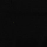 Polyester Viscose Chunky Knit Fabric, 205 gsm, 170 cm — Black