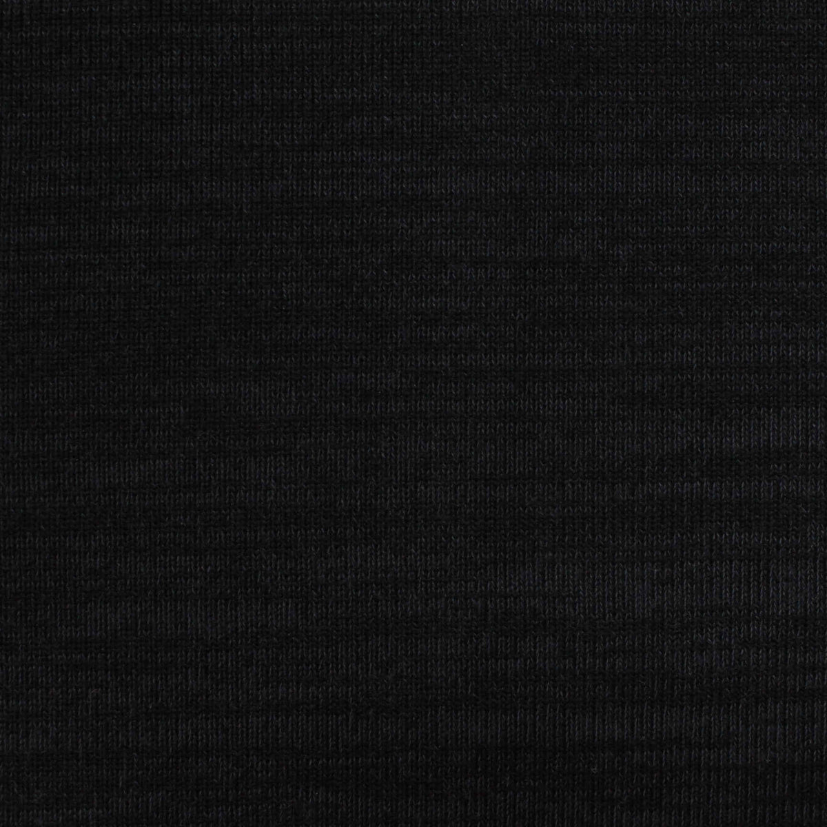 Polyester Stretch Chunky Knit Fabric, 216 gsm, 180 cm — Black