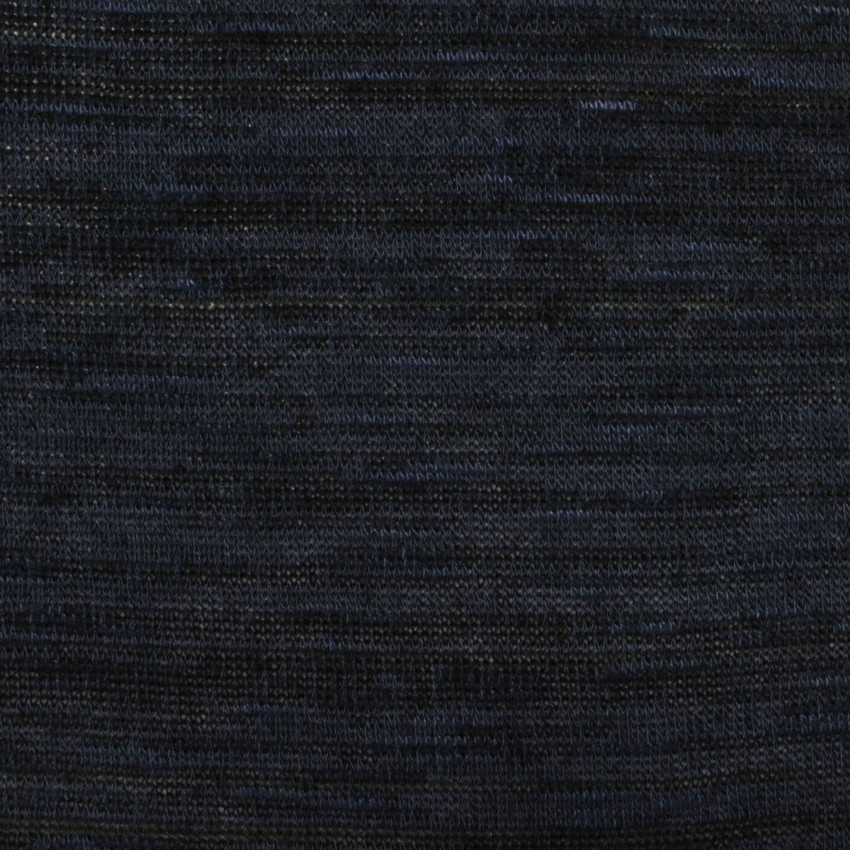 Dark Blue Marl Chunky Knit, Viscose-Poly, 145 gsm