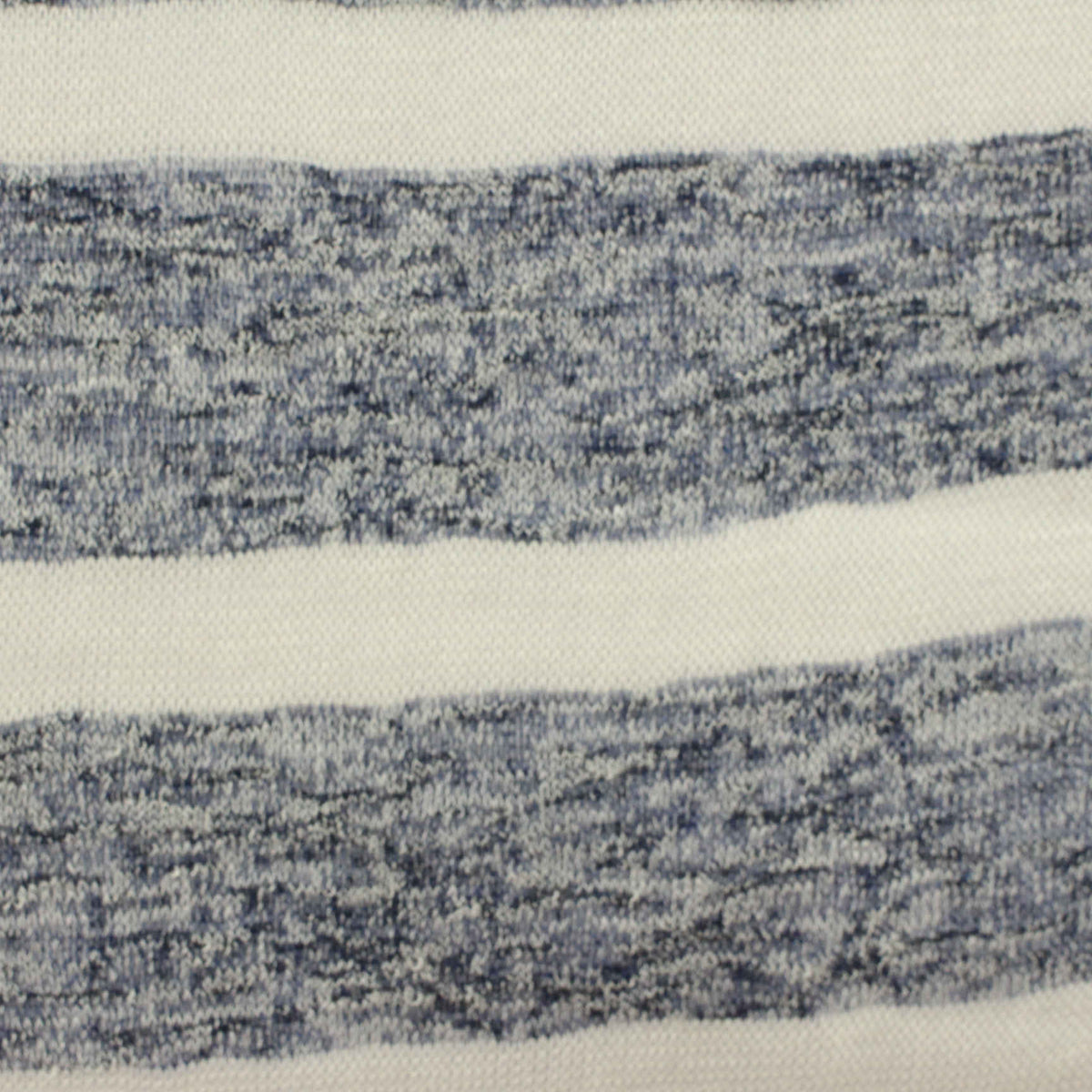Blue Marl Chunky Knit, Viscose-Poly, 140 gsm