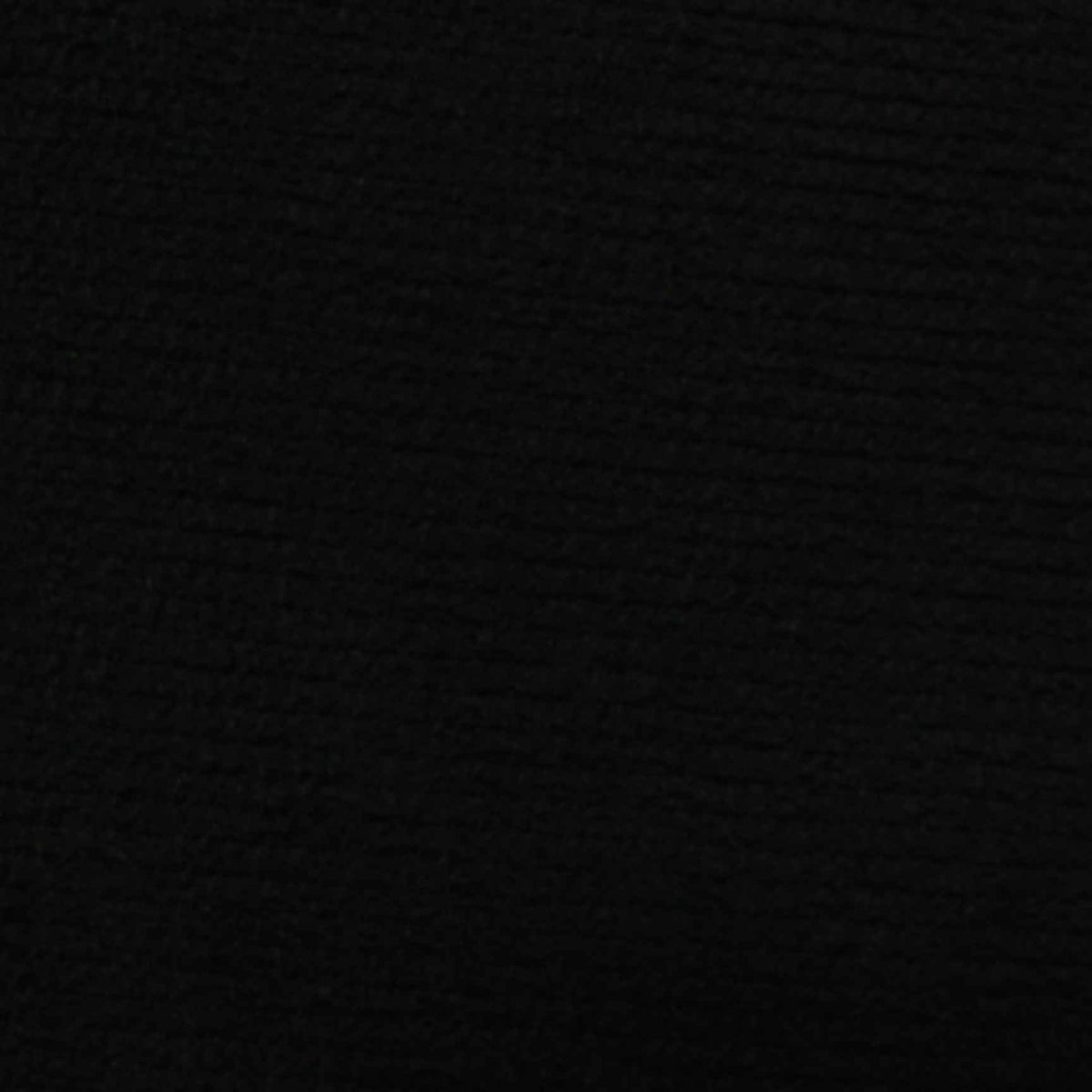 Polyester Stretch Chunky Knit Fabric, 235 gsm, 155 cm — Black