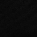 Polyester Stretch Chunky Knit Fabric, 235 gsm, 155 cm — Black