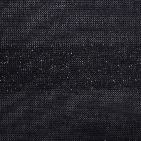 Navy Horizontal-Band Chunky Knit, Poly-Metallic