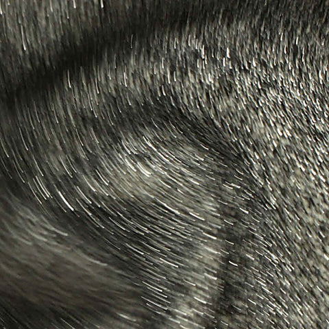 Dark Grey Abstract French Terry, Poly-Cotton, 190 gsm
