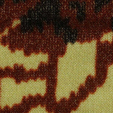 Brown Animal Print Jersey Knit, Viscose — texture