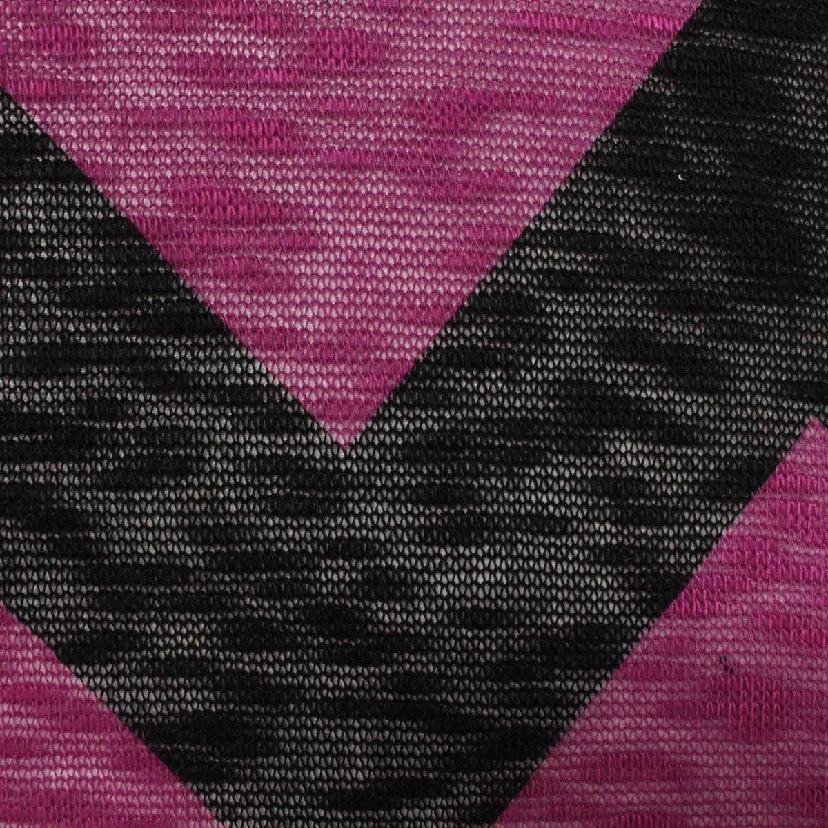 Pink Marled-Chevron Chunky Knit, Polyester