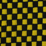 Black Check Jacquard, Cotton-Poly — texture