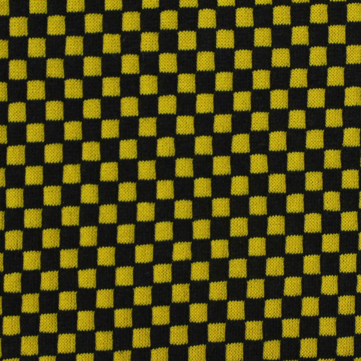 Black Check Jacquard, Cotton-Poly, 160 gsm