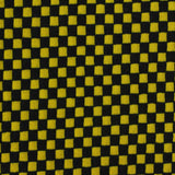Black Check Jacquard, Cotton-Poly