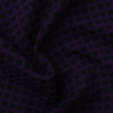 Purple Squares Jacquard, Polyester