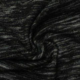 Black Marl Chunky Knit, Poly-Viscose