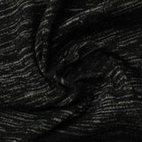 Black Marl Chunky Knit, Poly-Cotton