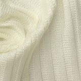 Viscose Polyester Rib Knit Fabric, 162 gsm, 150 cm — Beige — texture