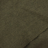 Polyester Viscose Stretch Rib Knit Fabric, 442 gsm, 125 cm — Green