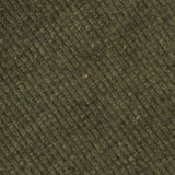 Polyester Viscose Stretch Rib Knit Fabric, 442 gsm, 125 cm — Green — texture