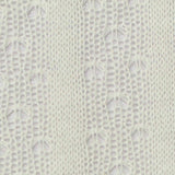 Cream Openwork Chunky Knit, Poly-Cotton — texture