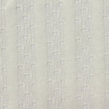 Cream Openwork Chunky Knit, Poly-Cotton