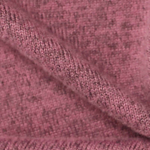 Pink Marl Jersey Knit, Viscose-Poly, 240 gsm