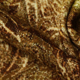 Brown Camo Interlock Knit, Polyester — texture