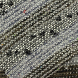 Grey Diagonal-Band Chunky Knit, Poly-Viscose