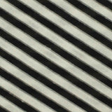 Black Diagonal-Stripe Chunky Knit, Polyester — texture