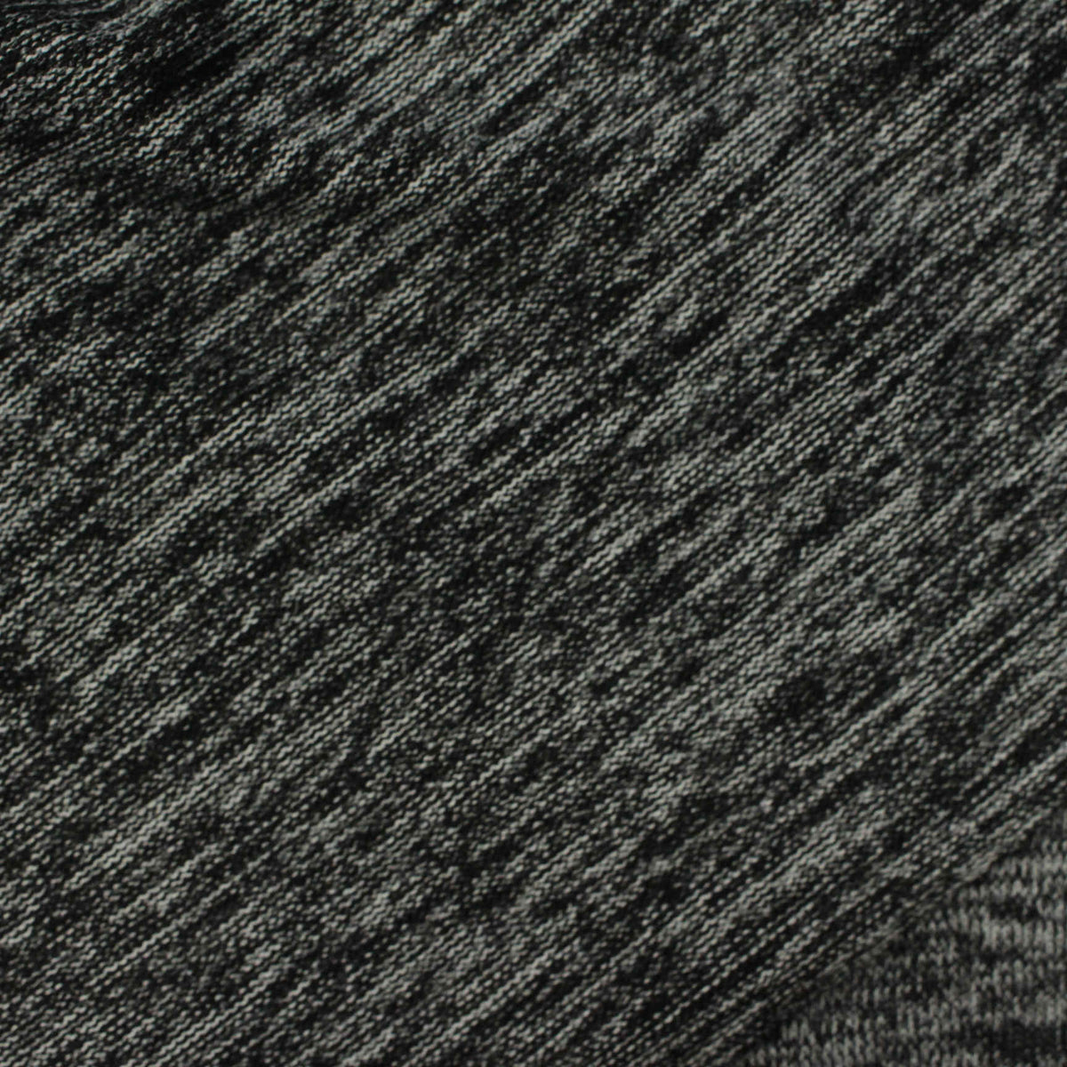 Black Heathered-Marl Chunky Knit, Viscose-Poly, 246 gsm