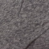 Dark Grey Heathered-Marl Jersey Knit, Poly-Cotton