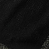 Black Flecks Jacquard, Poly-Cotton