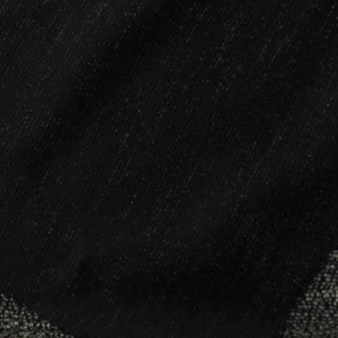 Black Flecks Jacquard, Poly-Cotton