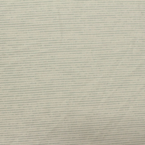 Light Blue-Green Stripe Milk Silk Knit, Polyester