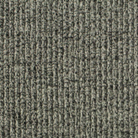 Grey Marl Rib Knit, Poly-Viscose, 290 gsm