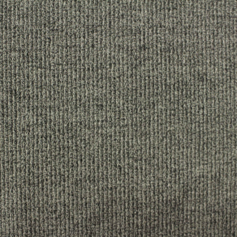 Grey Marl Rib Knit, Poly-Viscose, 290 gsm