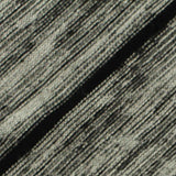 Black Stripes Rib Knit, Poly-Viscose — texture