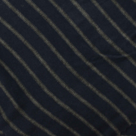 Navy Stripe Jersey Knit, Viscose, 145 gsm