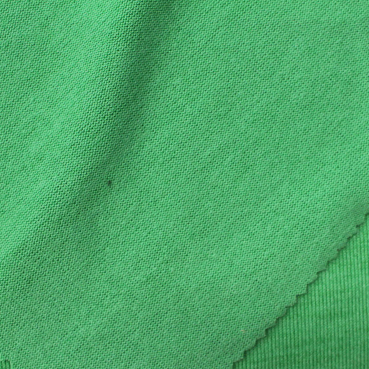 Polyester Viscose Chunky Knit Fabric, 226 gsm, 135 cm — Green