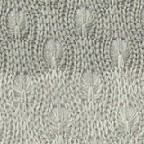 Jacquard Polyester Viscose Chunky Knit Fabric, 165 gsm, 165 cm — Grey — texture