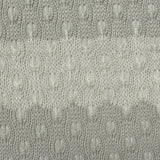 Jacquard Polyester Viscose Chunky Knit Fabric, 165 gsm, 165 cm — Grey