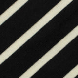 Black Stripes Ponte Knit, Poly-Viscose — texture