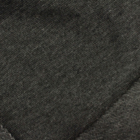 Dark Grey Marl Interlock Knit, Poly-Viscose, 300 gsm, 180 cm