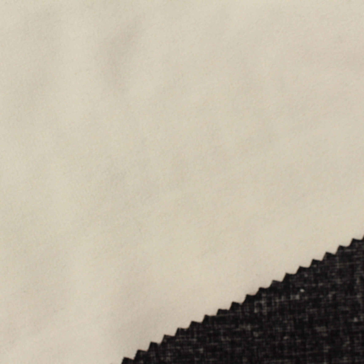 Cream Textured Velvet, Polyester