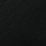 Polyester Stretch Interlock Knit Fabric, 185 gsm, 165 cm — Black