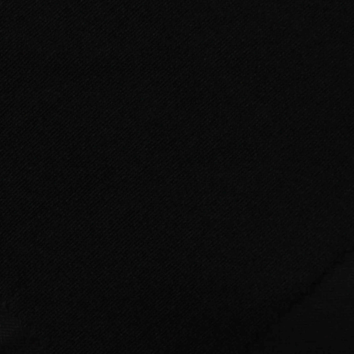 100% Polyester Interlock Knit Fabric, 251 gsm, 170 cm — Black