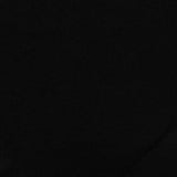 100% Polyester Interlock Knit Fabric, 251 gsm, 170 cm — Black