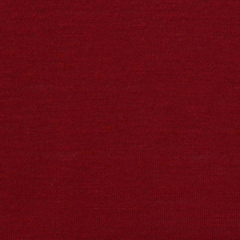 Polyester Linen Jersey Knit Fabric, 158 gsm, 160 cm — Red