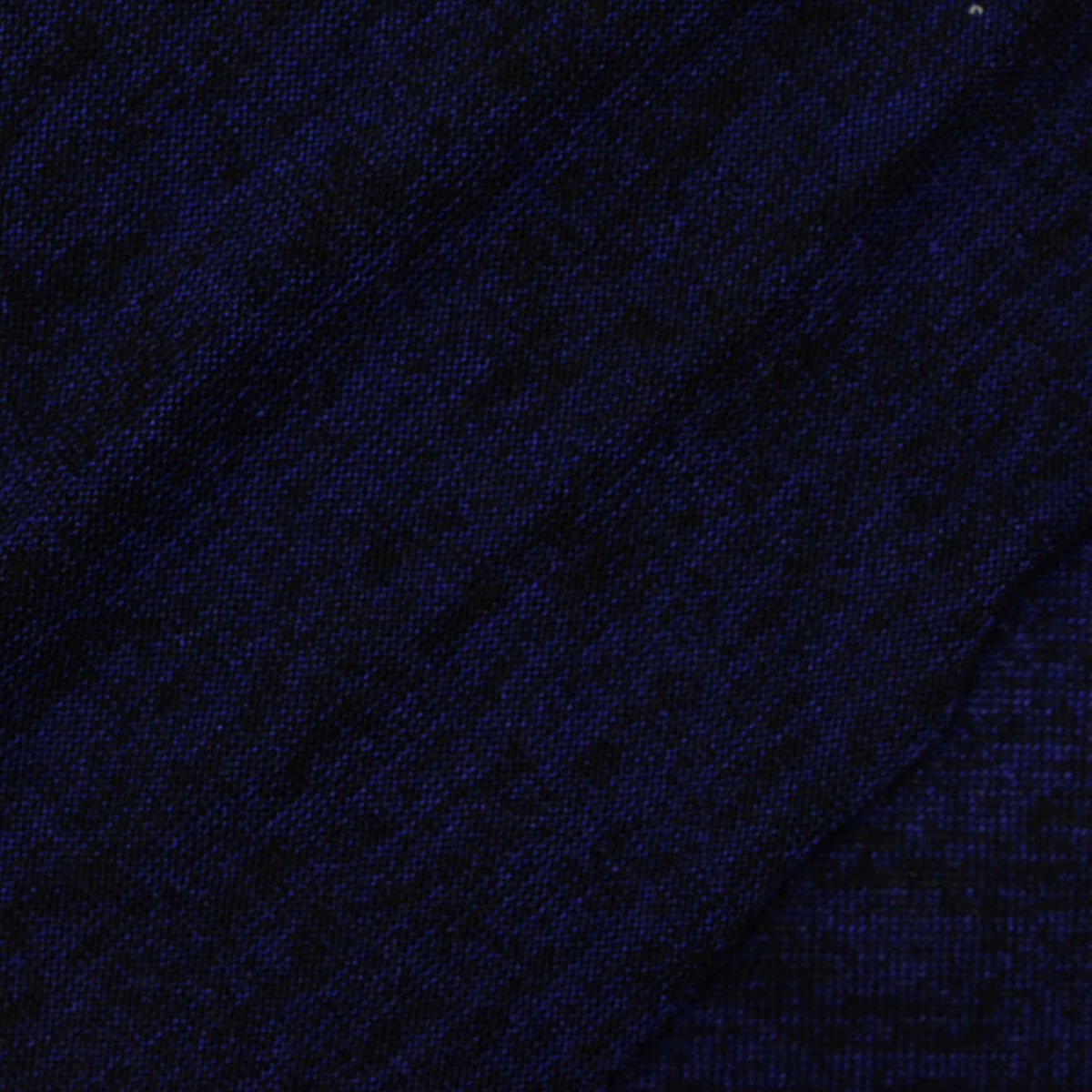 Dark Blue Marl Jersey Knit, Polyester, 215 gsm