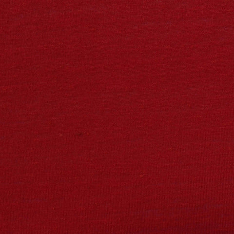 Polyester Viscose Jersey Knit Fabric, 120 gsm, 150 cm — Red