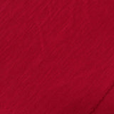 Slub Polyester Viscose Chunky Knit Fabric, 118 gsm, 165 cm — Red